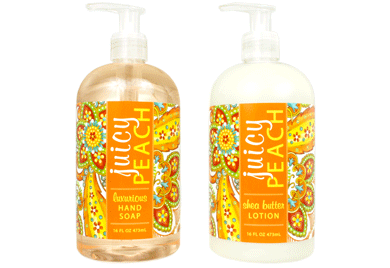 Juicy Peach Spa Products