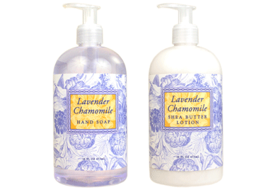 Lavender Chamomile Spa Products