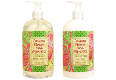 Passion Flower & Olive Oil Spa Products
