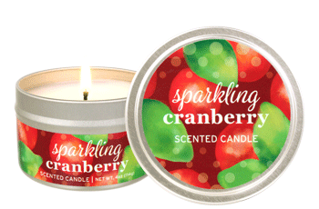 Sparkling Cranberry Artisan Candle