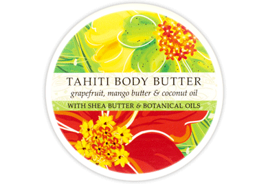 Tahiti: Grapefruit, Mango Butter & Coconut Oil Body Butter