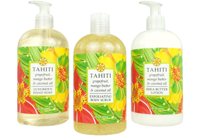 Tahiti: Grapefruit, Mango Butter & Coconut Oil Spa