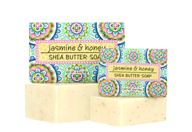 Jasmine & Honey Shea Butter Soap