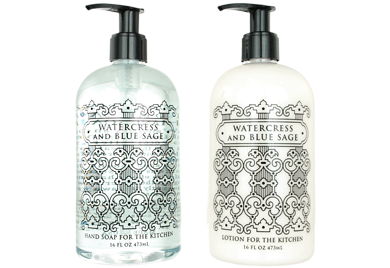 Watercress and Blue Sage Hand Soap & Lotion