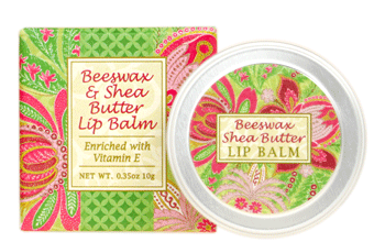 Passion Flower Pattern Lip Balm