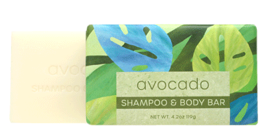 Avocado Shampoo & Body Bar