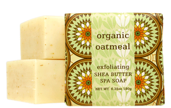 Organic Oatmeal Soap Square