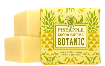 Pineapple Cocoa Butter Soap Square