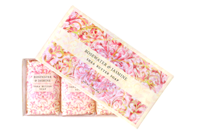 Rosewater & Jasmine Soap Gift Box