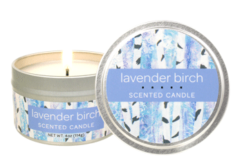 Lavender Birch Artisan Candle