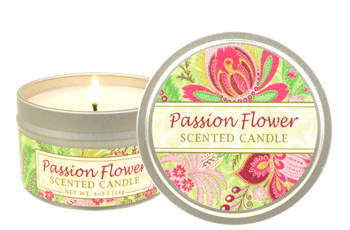 Passion Flower Artisan Candle