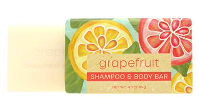 Grapefruit Shampoo & Body Bar